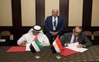 جانب من توقيع مذكرة تفاهم بين سلطتي الطيران المدني المصرى  ودولة الإمارات العربية المتحدة
