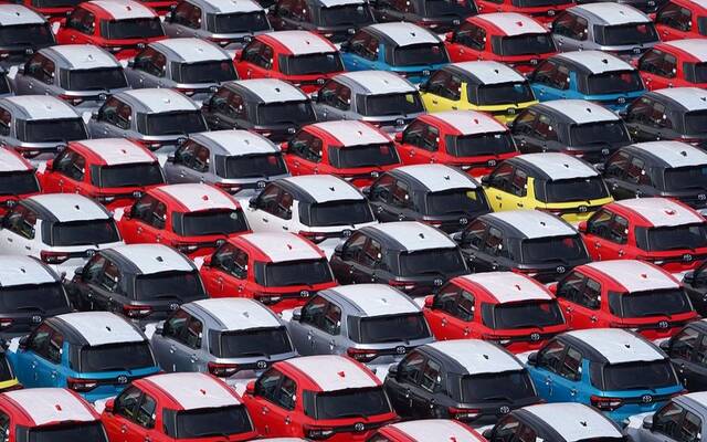 مبيعات السيارات الجديدة