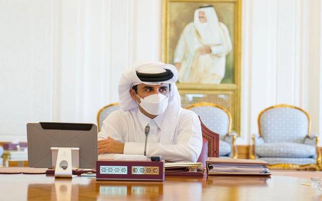 أمير قطر يتلقى رسالة شفوية من خادم الحرمين الشريفين