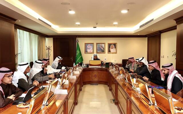 جانب من اجتماع مجلس إدارة صندوق التنمية الزراعية برئاسة وزير البيئة والمياه والزراعة