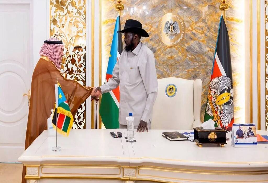 السعودية وجنوب السودان تبحثان تعزيز العلاقات