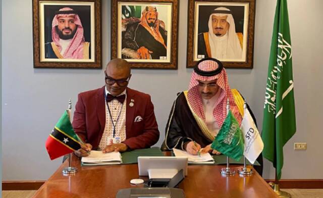 السعودي للتنمية يوقّع اتفاقية قرض تنموي لدعم قطاع الطاقة في سانت كيتس ونيفيس