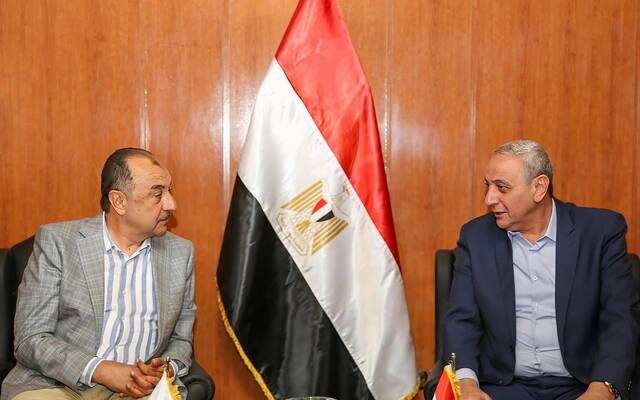 المهندس محمد شيمي وزير قطاع الأعمال العام المصري