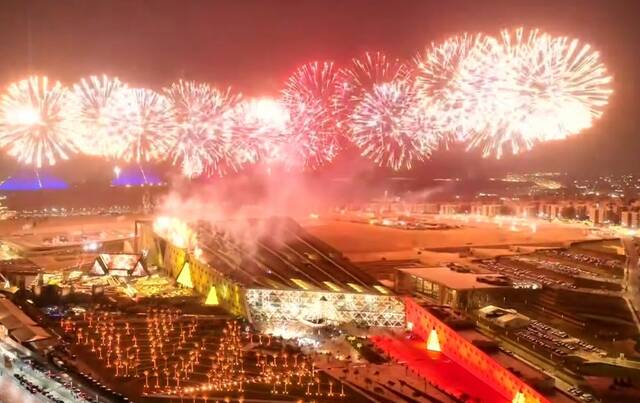 جانب من افتتاح المتحف