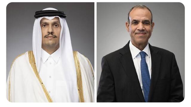 وزيرا خارجية مصر وقطر
