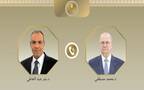 وزير الخارجية والتعاون الدولي والمصريين بالخارج ورئيس وزراء دولة فلسطين