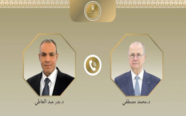 وزير الخارجية والتعاون الدولي والمصريين بالخارج ورئيس وزراء دولة فلسطين