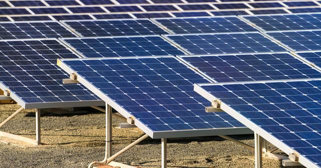 The Benban Solar Park in Aswan will be be the biggest solar installation in the world