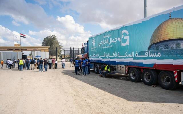 "الأونروا": حجم شاحنات المساعدات لغزة منذ بدء العملية البرية في رفح هزيل جداً