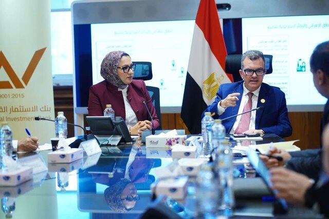 جانب من مراسم توقيع اتفاقية تسوية المديونية