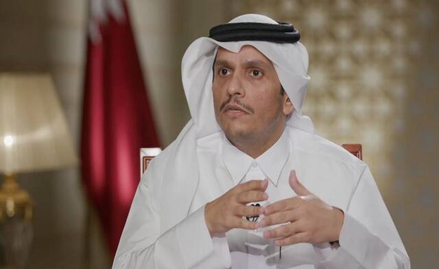 الشيخ محمد بن عبدالرحمن بن جاسم آل ثاني  رئيس مجلس الوزراء وزير الخارجية لدولة قطر