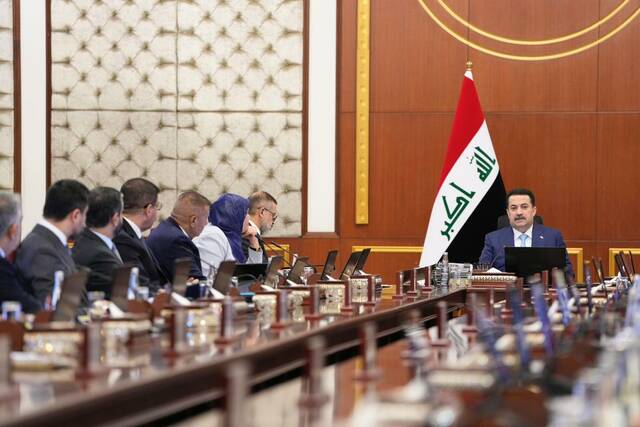 "الوزراء" العراقي يقر رفع تكلفة عدد من المشروعات القومية باجتماعه الأسبوعي