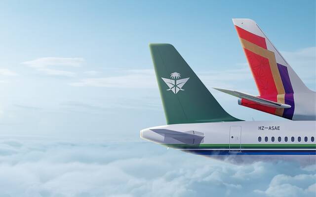 شعار الخطوط السعودية والخطوط الهندية