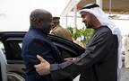 الشيخ محمد بن زايد آل نهيان رئيس الدولة و إيفاريست ندايشيمي رئيس جمهورية بوروندي
