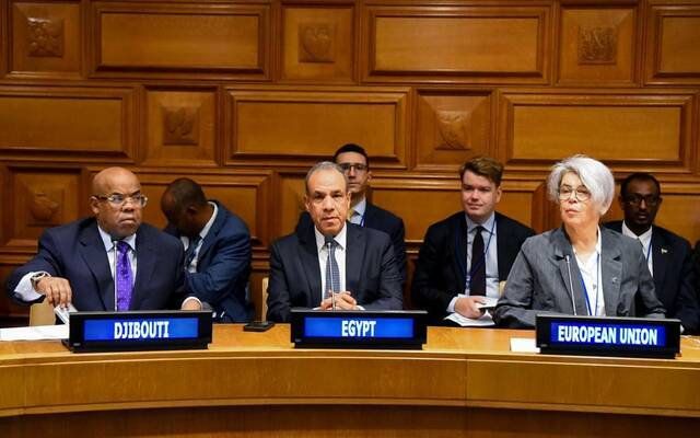 بدر عبد العاطي وزير الخارجية والهجرة المصري