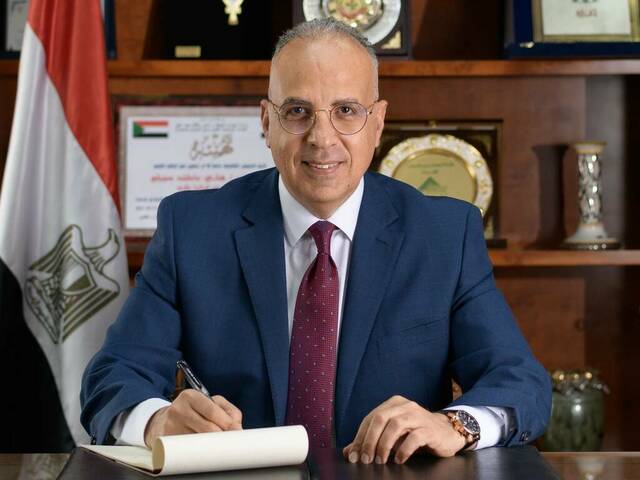 هاني سويلم وزير الموارد المائية والري