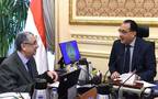 لقاء مصطفى مدبولي مع وزير الكهرباء والطاقة المتجددة محمد شاكر