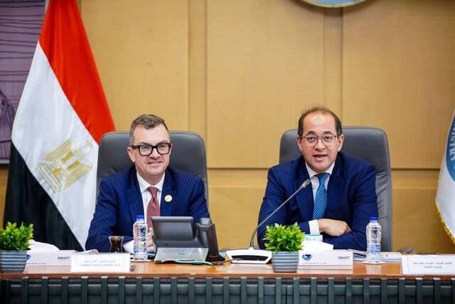 وزير المالية أحمد كجوك خلال الفعالية