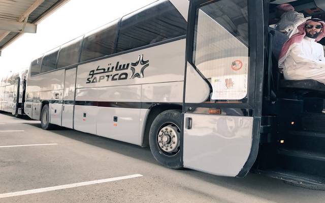 حافلة تابعة للشركة السعودية للنقل الجماعي- سابتكو - أرشيفية