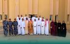جانب من زيارة مسؤولين للمنفذ الحدودي بين المملكة العربية السعودية وسلطنة عُمان