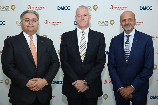 DGCX, DMCC signs MoU with RAK Bank to develop precious metals products
