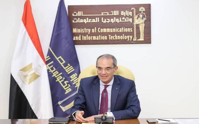 وزير الاتصالات وتكنولوجيا المعلومات المصري عمرو طلعت