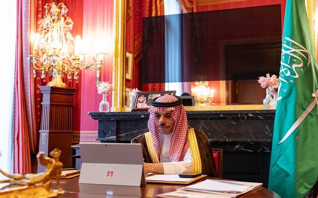 الأمير فيصل بن فرحان بن عبدالله، وزير الخارجية، أرشيفية