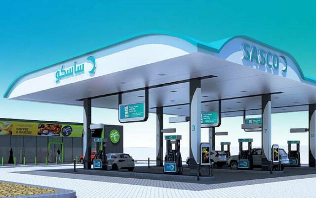 محطة وقود تابعة للشركة السعودية لخدمات السيارات والمعدات (ساسكو)