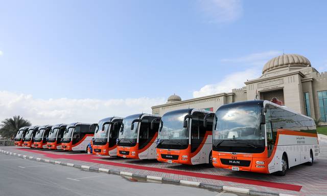 "طرق الشارقة": 22 حافلة جديدة تدخل الخدمة نهاية العام الجاري