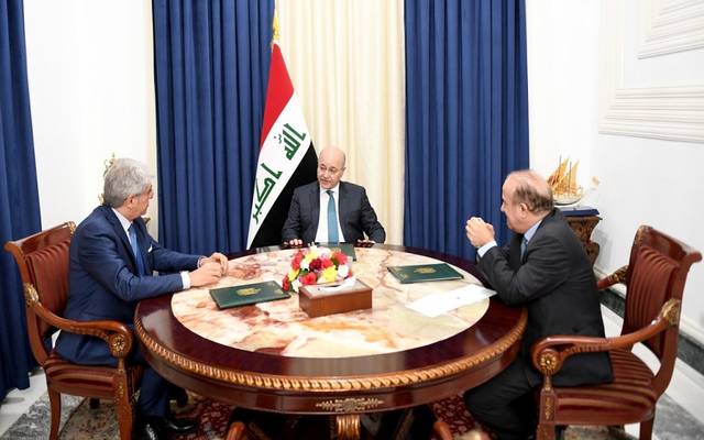 الرئيس العراقي يبحث تطوير العلاقات الثنائية مع السفير الفرنسي