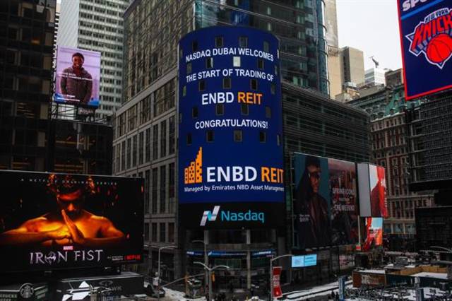 ENBD REIT’s NAV hits $270m in 12M