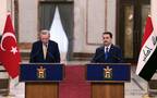 المؤتمر الصحفي لمحمد شياع السوداني رئيس مجلس الوزراء العراقي مع الرئيس التركي رجب طيب أردوغان