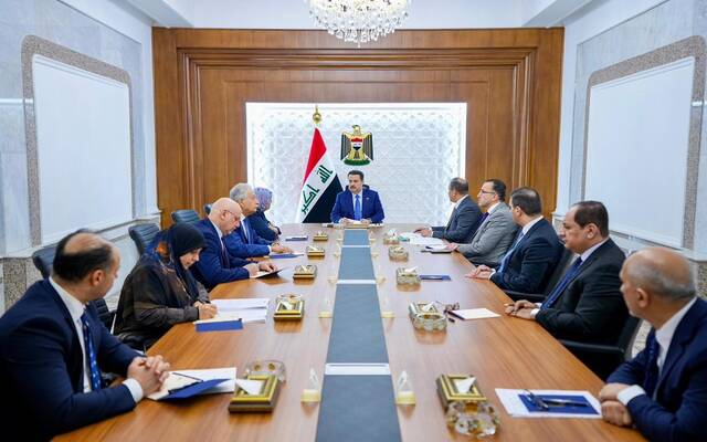 رئيس مجلس الوزراء العراقي اجتماعاً خاصاً بمبادرة الضمانات السيادية