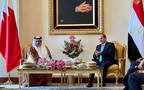 الرئيس عبد الفتاح السيسي يلتقي ولي العهد البحريني الأمير سلمان بن حمد آل خليفة