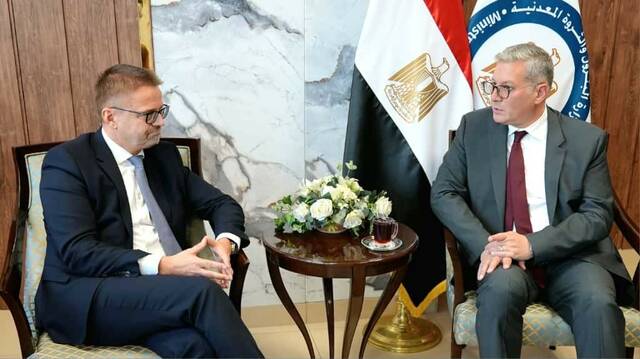 مصر تبحث مع "توتال إنرجيز" تعزيز التعاون في منظومة نقل المنتجات البترولية