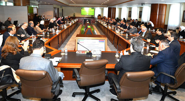 خلال اجتماع منتدى الأعمال الكويتي – الأرميني