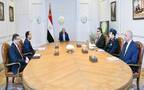جانب من اجتماع الرئيس المصري عبد الفتاح السيسي
