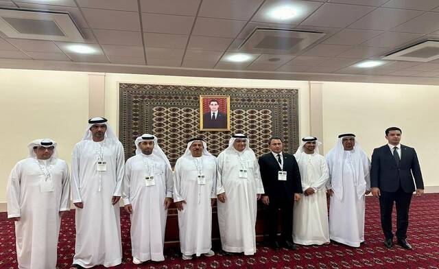 وفد غرفة عجمان في "منتدى الأعمال الإماراتي التركمانستاني"