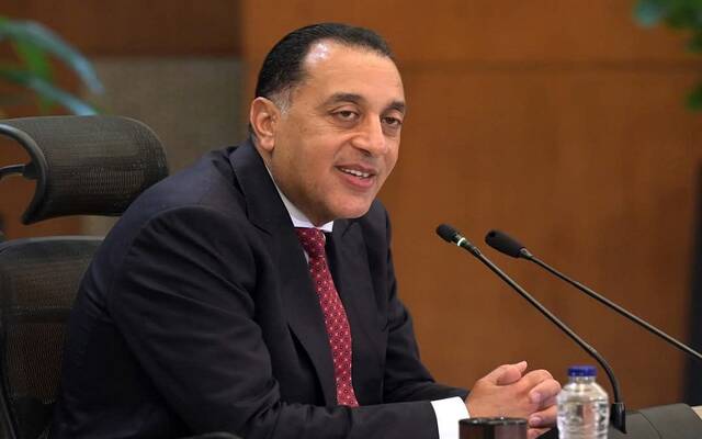 مصطفى مدبولي رئيس مجلس الوزراء المصري