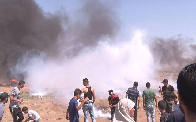 الاحتلال الإسرائيلي يقصف مواقع على حدود غزة