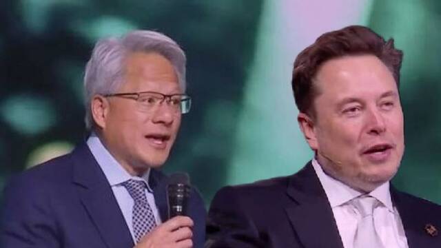 ماسك ورئيس إنفيديا يتحدثان بمنتدى الاستثمار الأمريكي السعودي