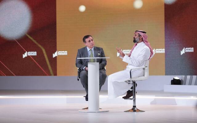 خلال مشاركة رئيس هيئة السوق المالية السعودية، محمد القويز بمؤتمر القطاع المالي في الرياض