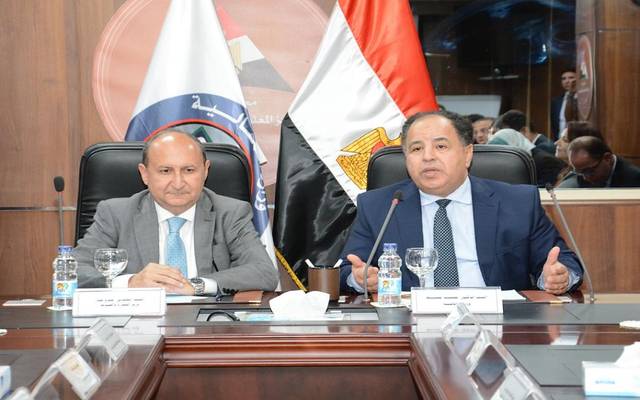 وزير المالية محمد معيط، ووزير التجارة والصناعة عمرو نصار
