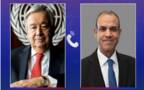الوزير بدرعبد العاطي وأنطونيو جوتيريش السكرتير العام للأمم المتحدة