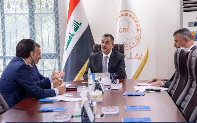 The Central Bank of Iraq discusses the continuation of bilateral cooperation with a delegation from the World Bank