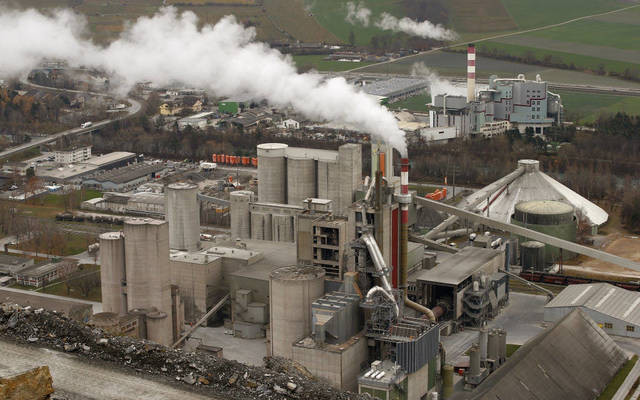 Cement factory (Photo Credit: Arabianeye-Reuters)