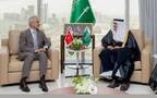 وزير النقل والخدمات اللوجستية السعودي صالح الجاسر و وزير النقل والبنية التحتية التركي عبدالقادر أورال أوغلو