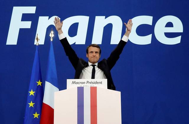 Macron wins French elections with 65% of the vote