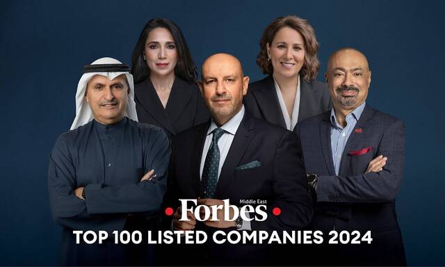 GCC dominates Forbes Middle East’s 2024 top 100 listed companies list