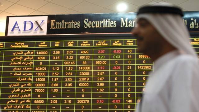 اللون الأحمر يسيطر على أسواق المال الإماراتية بالتعاملات المبكرة